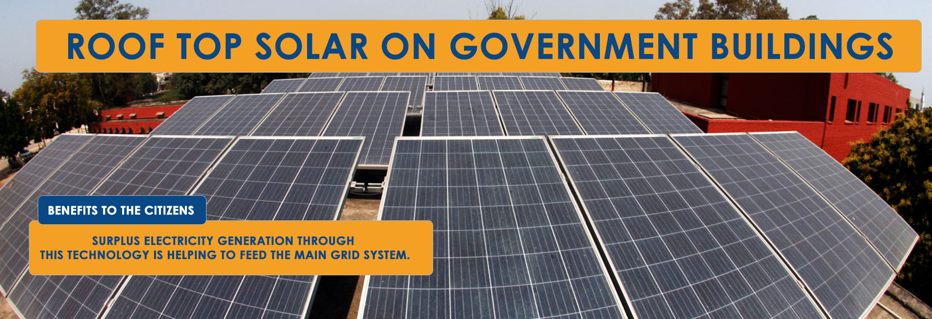 Installation of Roof Top Solar on  Government Buildings